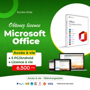 Licence microsoft à vie