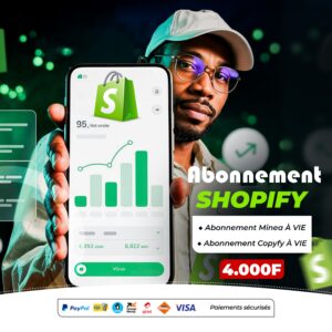 Pack E-commerce Ultime : Shopify, Minea & Copyfy à Vie